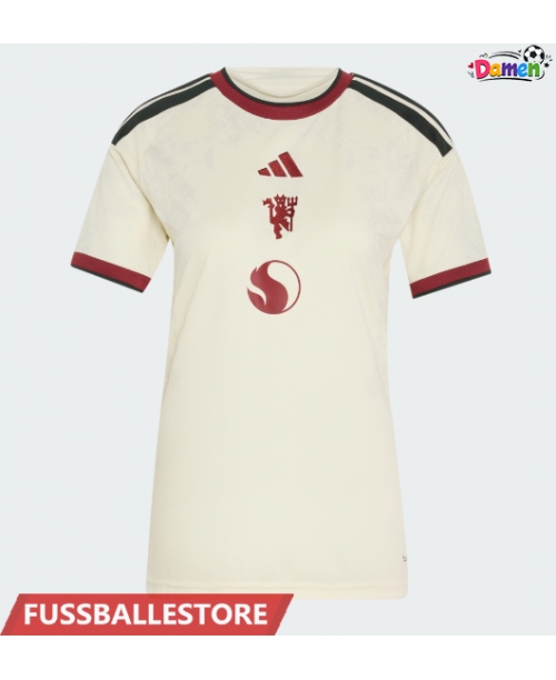 Günstige Manchester United Matthijs de Ligt #4 3rd trikot Damen 2026-27 Kurzarm